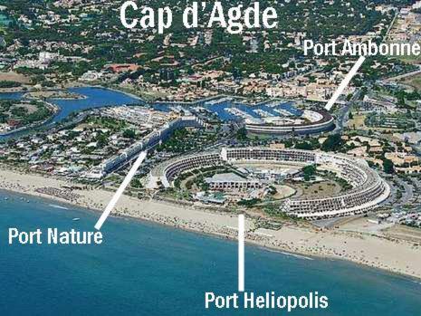 אגדה Studio Village Naturiste Port Nature 6 מראה חיצוני תמונה